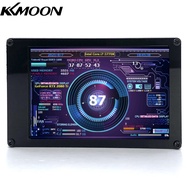 KKmoon 3.5นิ้วหน้าจอแสดงผล IPS หน้าจอรองจอภาพขนาดเล็กหน้าจอแนวตั้งแนวนอนสลับ360 ° หมุนพอร์ต USB คู่ส