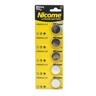 NICOME Lithium Battery 1'S or 5's