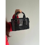Genuine alo yoga Transparent Net Bag Luggage Bag Yoga Fitness Bag Womens Sports Bag Outdoor Fitness 