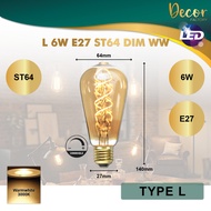 LED Candle Bulb LED Edison Filament Bulb Warmwhite Daylight Edison Bulb LED Bulb 4W C35 E14 / E27 Me