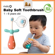 M&B Baby Toothbrush with Soft Bristle & Protector 1 year+ Aeroplan Design