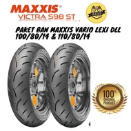 PAKET BAN MAXXIS VICTRA UKURAN 100 80 110 80 RING 14