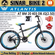 NEW!!! ATLANTIS 403 DB JQ BMX Boys' Bike Size 20 Inch 2.50 Tires Disc Brakes Ages 8-12 Years