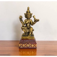 现货  泰国 四面佛金身 泰国四面佛像 有求必应大梵天王 仿铜树脂    6寸高