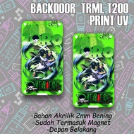 BACKDOOR TRML T200 print uv #campur