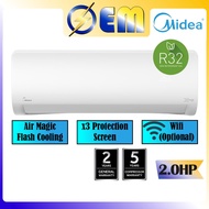 1.0HP/1.5HP/2.0HP/2.5HP MIDEA Xtreme Dura R32 Air Conditioner Aircond | Prime Guard &amp; Triple-Protection Screen