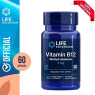 Life Extension Vitamin B12 Methylcobalamin, Nerve Health Supplement, Cognitive Support, Energy