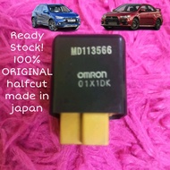 Original Omron Alternator Relay MD113566 For Mitsubishi, Proton(halfcut Made in Japan)