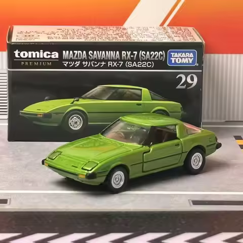 Takara Tomy Tomica Premium 29 Mazda Savannah RX-7 (SA22C) Alloy Car Diecast Model Replica Series Chi