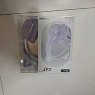 Giby cat ears headphones, wireless purple