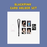 Vstore BLACKPINK CARD HOLDER SET - BLACKPINK CARD STRAP