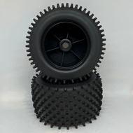 8173 ZD racing 1/8 Truggy Monster Truck Tyres Beadlock 2pcs