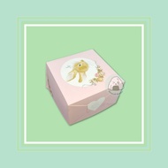 RABBIT ANNIE (PINK) CAKE BOX UK.16 CM X 16 CM X 10 CM PACK CONTENTS 12 PCS CAKE BOX