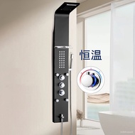 ‍🚢Constant Temperature Shower Set Shower Screen Five-Speed Shower Head Set Stainless Steel Button Shower Screen Factory