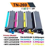 brother Ink TN269XL TN269 BK C M Y TN-269XL TN-269 HL-L3240cdw L3240 DCP L3560cdw L3560cdw