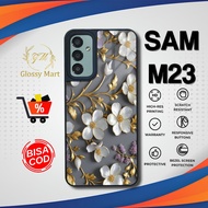 Latest Samsung M23 Case - Samsung M23 Case - Cute Flower - Glossy Hardcase Softcase - Samsung Glossy