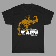 Arnold Schwarzenegger Mr. Olympia Muscle Man Men'S Black T-Shirt