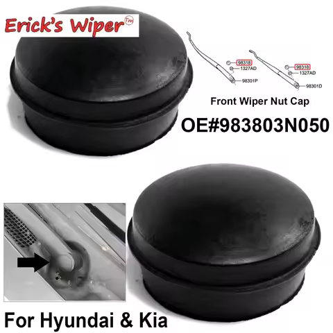 Erick's Wiper Car Front Windshield Wiper Arm Nut Cap Cover For Hyundai Kia i20 i30 i40 ix55 Tucson i