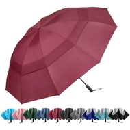 G4Free Travel Compact Double Rain Umbrella Windproof Complete Rib Police Reverse Open Open完整intéR风不怕