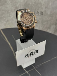 【經典朱古力】 98新 ROLEX 勞力士 地通拿 DAYTONA 116515 116515LN-0020 OLD CHOCO 舊朱 阿拉伯數字 膠帶
