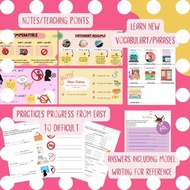 P.2 1st term revision exercises/ supplementary exercises / worksheets (colorful engaging and effecti