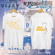 GOAT THALAPATHY Vijay Baju Lelaki & Perempuan short sleeve Unisex Cotton T-shirt#04