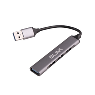 GLINK อะแดปเตอร์ 4in1 USB HUB 3.0 รุ่น GL-029A
