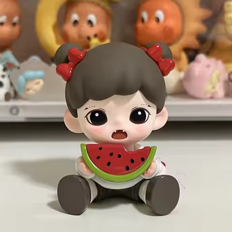 Cute Mini Series Baby Zoraa Blind Box Trendy Toys Creative Accessories I Love To Eat Fruit Dolls Sur