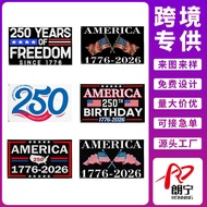 American 250th Anniversary Big Flag 250 Straws America fg3X5FT2026 Flag
