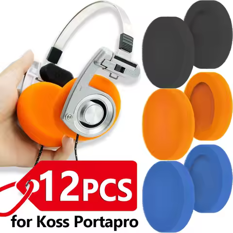 Replaceable Earpads Thickened sturdy Sponge Ear Pads Cushions Headphones High-Density Foam for Koss 