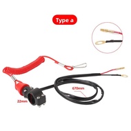 Off Road Motorcycle Emergency Kill Switch Single Button Engine Stop For 49cc To 125cc ATV Quad Dirt 