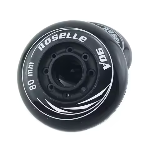 84A 85A 90A Inline Skates Wheels 72 76 80 mm Rubber Roller Sliding Slalom Skating Wheels for Street 
