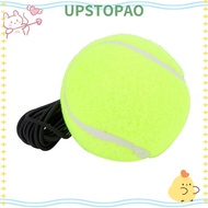 UPSTOPAO Rebound Ball, Yellow Tether Ball Tennis Training Ball, Tennis Elastic String Adjustable Rop