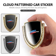 3D Metal Car Sticker Auto Accessories For BMW Performance M Alpina iX iX1 iX2 iX3 iX4 iX5 iX7 F11 E3