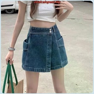 Eyouth 20188  women Jeans skirt high waist Denim skirts