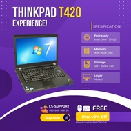 Laptop Lenovo Thinkpad T420 Core i5 Ram 8gb SSD HDD 500gb Second Mulus