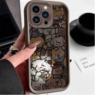 Lovely Puppy Casing for Huawei Nova 11 11i 12S 10 9 7 SE 7i 5T Y70 Y90 Y61 Y7a Y9s Honor 400 300 Pro