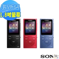 SONY Walkman 數位音樂播放器 NW-E394 8GB-紅