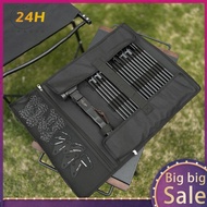 [infinisteed.sg] Tent Stake Storage Bag Camping Tent Stake Bag for Tent Pegs and Camping Hammer