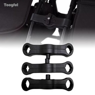 [Tooyful] 3Pcs Twin Stroller Connectors Sturdy Pram Twins Fits Umbrella Strollers