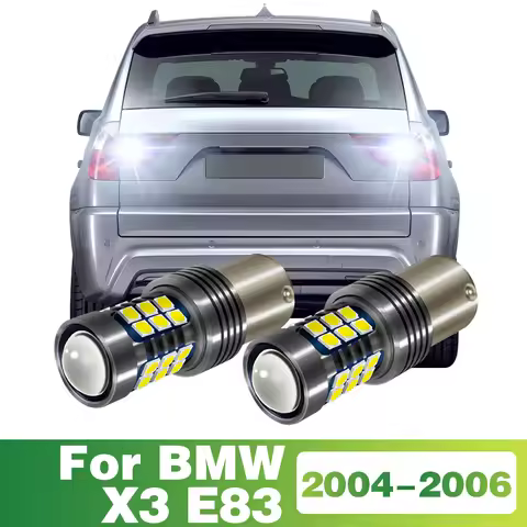 2 Pcs 1156 Signal-Lamp LED Bulb 27SMD Car Reverse Light Tail Lamp Accessories For BMW X3 E83 2004 20