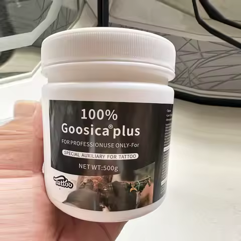 Newest Black 100% Goosica plus Tattoo Cream Before Permanent Makeup Microblading Eyebrow Lips Liner