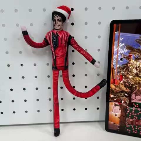 Michael Jackson Cosplay Ornament Christmas MJ Accessories Michael Jackson Fan Gifts Christmas Decora
