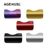 AGEKUSL Bike Aluminum Alloy Protection Sticker Bottom Crank Bracket Protection Sticker Use For Brompton 3 Sixty United Trifold Folding Bicycle