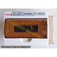BOX Mcb 12 GROUP OUTBOW / SURFACE HIMEL