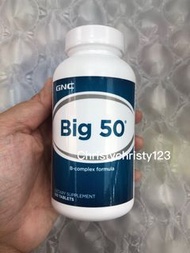 (大樽 100粒) ~GNC 綜合維他命 B50 (GNC Big 50 B-Complex Formula) ~到期日: 2024年 05月