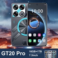 GT20 Pro 5G Global Version Smartphone 7.3HD Screen 16GB RAM+1TB ROM 7800Mah Android14 Cellulare Dual