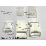 Buckle Plastic Shovel Lock/ Size 2.5 cm, 3.8 cm