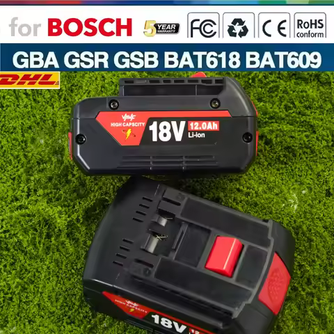 For Bosch 18V Professional System Power Tools⛎BAT609 BAT618 GBA18V80 ProCORE 18V🏳️‍⚧️12.0Ah Replacem