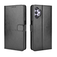 Samsung Galaxy A32 5G Case Pu Leather Wallet Phone Case Cover Samsung A32 GalaxyA32 5G Case Flip Casing Standr